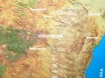 Satellite Photographic Map of Israel