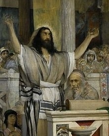 jesus teaching in the synagogue